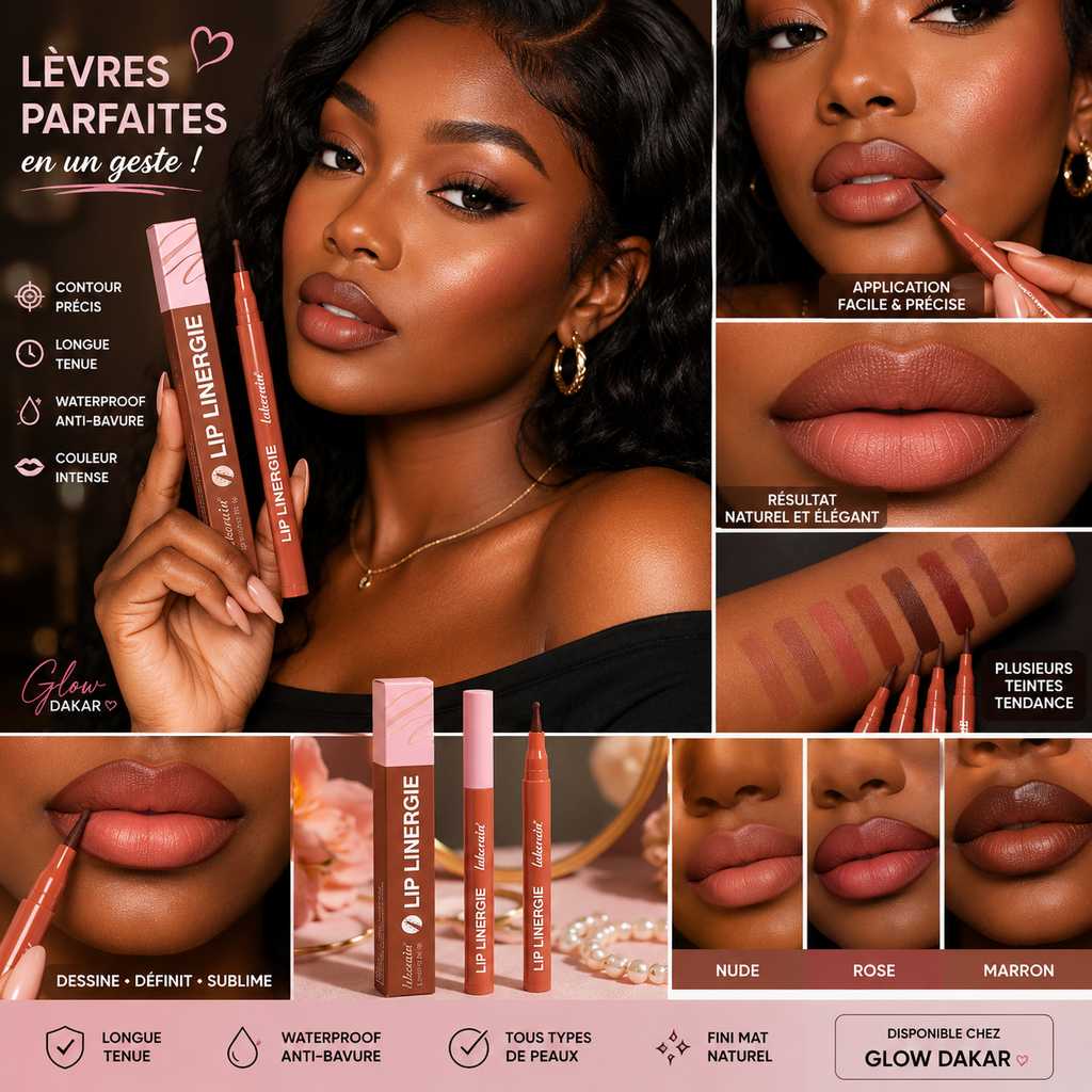 Stylo Marqueur de Contour des Lèvres
